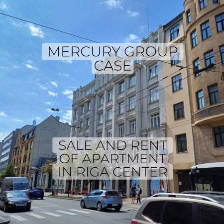 One of Mercury Group’s successful cases is the purchase of an apartment in the center of Riga and its subsequent long-term rent