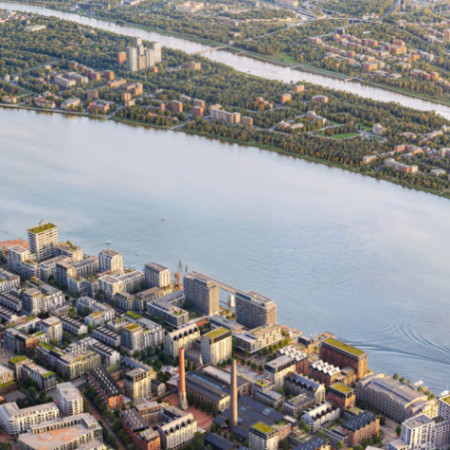 Construction Progress of Riga Waterfront