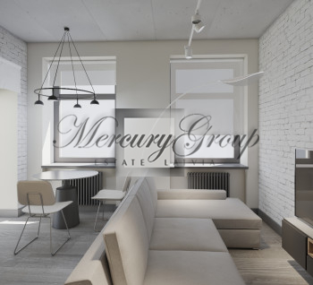 Spacious 3-room apartment with grey finish in the premium project StokholmasHaus26, Mežaparks