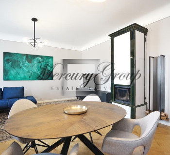 Stylish 3-room apartment for rent in Ķīpsala.