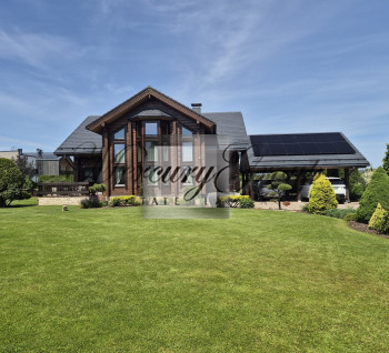 We are selling an exclusive wooden house in Mārupe